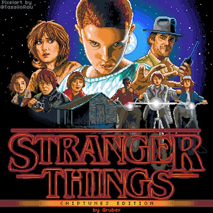 Stranger Things Chiptunes Edition Cover